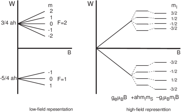 Atoms in Magnetic Fields-B-field-levels.png